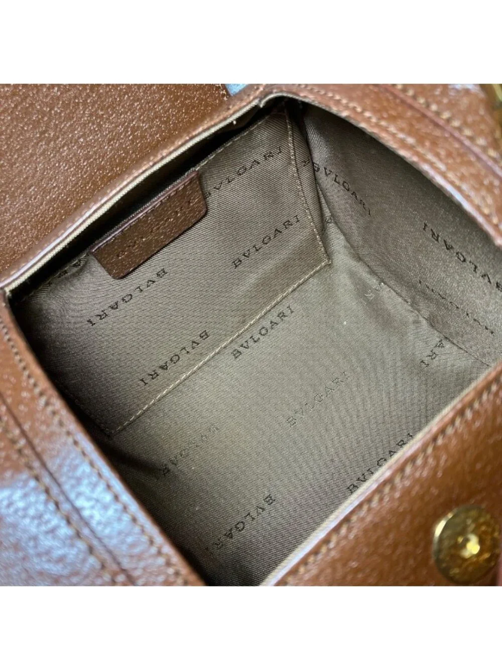 Bvlgari Drum Bag B.Zero1 Handbag Leather